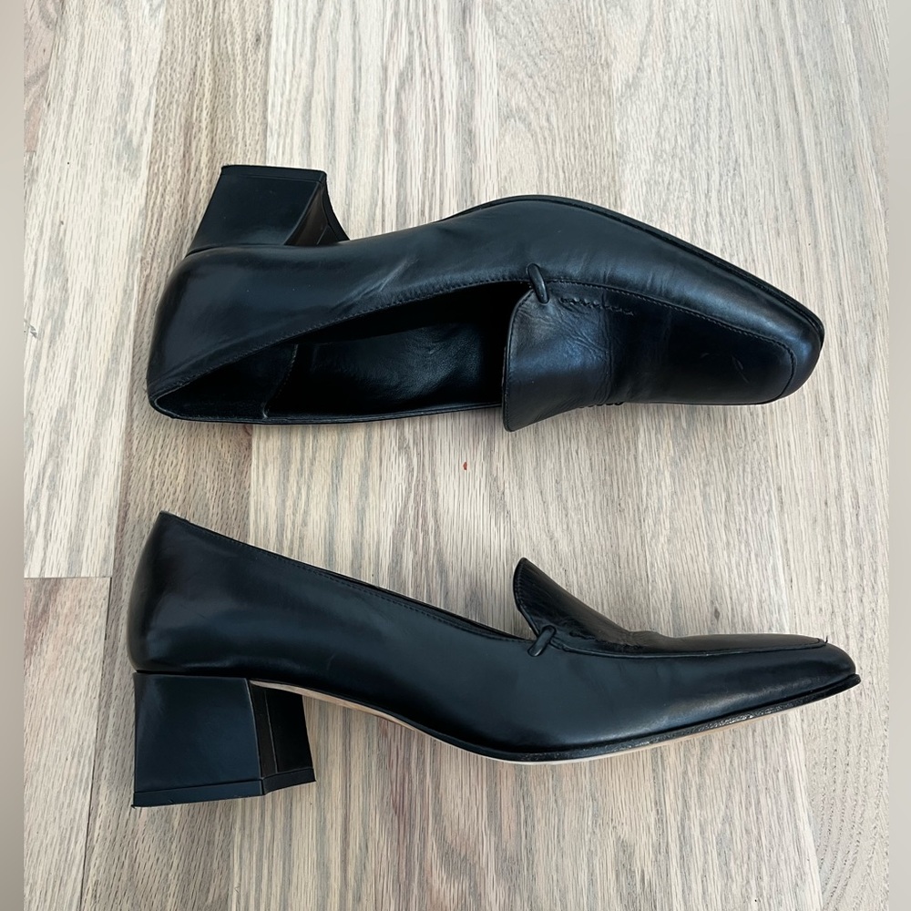 Sesto Meucci Black Italian Loafers, Buttery Soft Leather, Women’s Size 9 Narrow - Picture 5 of 11